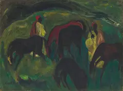 Untitled by Hari Ambadas Gade, Oil on canvas, sold Sep 2024