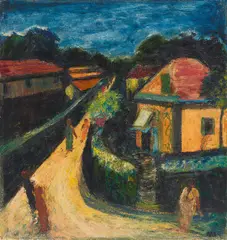 Untitled by K H, Oil on canvas, sold Sep 2024