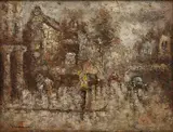 Untitled by Walter Langhammer, Oil on canvas, sold Sep 2024