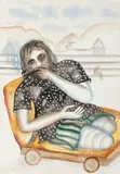 Untitled by Bhupen Khakhar, Watercolour on paper, sold Sep 2024