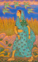 Arrival of Rain Clouds by A. Ramachandran, 2013, Oil on canvas, sold Sep 2024