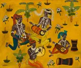 Untitled by A. A. Almelkar, Oil on canvas, sold Jun 2024