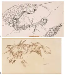 Untitled by Ram Kumar, Pen and ink on paper, offered Jun 2024