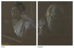 Untitled by Bikash Bhattacharjee, Pastel on paper, offered Jun 2024