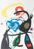 Oda a Joan Miro, Pl. 8 by Joan Miró, 1973, Farblithographie, sold Mar 2026