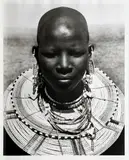 Maasai Woman - Neck Ornamentation by Herb Ritts, 1993, Silbergelatineabzug, sold Mar 2026
