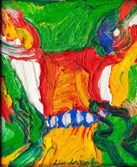 Le cri du lapon by Bengt Lindström, Öl/Leinwand, sold Mar 2026