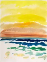 Das Leben erfinden by Siegward Sprotte, 1986, Gouache, sold Mar 2026