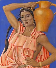 Rebekka by Werner Peiner, Tempera, sold Nov 2025