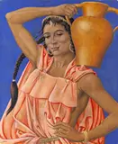 Rebekka by Werner Peiner, Tempera, sold Nov 2025