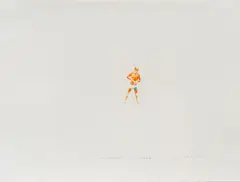 Die Bombe sie tickt by Norbert Bisky, 2002, Aquarell, sold Nov 2025