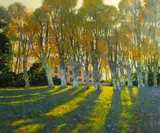 Chateau de Roussan, St. Rémy en Provence by Uwe Herbst, Acryl/Leinwand, sold Nov 2025