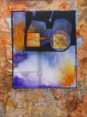 Labyrinth by Erol Akyavaş, Mischtechnik/Leinwand, sold Nov 2025