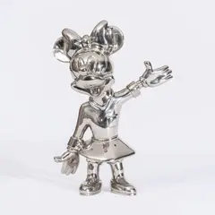 Minnie by Heiner Meyer, 2023, Bronze, vernickelt, poliert, sold Sep 2025