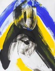 S.B.G.1 by Karl Otto Götz, 2012, Gouache, sold Sep 2025