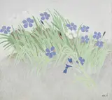Flowers by Narayan Shridhar Bendre, Oil on canvas, sold Oct 2024