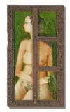 Untitled by Anjolie Ela Menon, Oil on masonite, sold Oct 2024