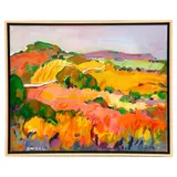 Cami del Pilar by Manel Anoro, Oil on canvas, sold Nov 2025