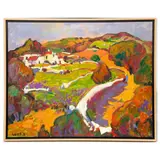 Menorca (Tramontana) by Manel Anoro, Oil on canvas, sold Nov 2025
