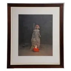 Cinderella slid her foot into the slipper by William Wegman, Lithograph on watermarked paper, sold Mar 2026