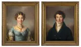 Portrait de femme et portrait d’homme by Pierre-Nicolas Legrand de Lérant, Portrait of a woman and portrait of a man, oil on canvas, a pair, signed and dated, by P.-N. Sicot, called Legrand de Lé, sold Jul 2026