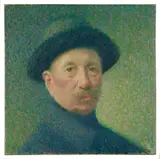 Autoportrait au chapeau by Achille Laugé, circa 1925, Huile sur toile, sold Apr 2026