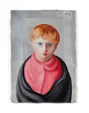 Portrait d’enfant by Moïse Kisling, circa 1925, Huile sur toile, sold Apr 2026