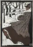Femme en hiver au col de fourrure by Juan Gris, circa 1906, Encre et gouache sur carton, sold Apr 2026