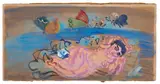 Nu aux papillons by Raoul Dufy, 1930, Aquarelle et gouache sur papier, sold Apr 2026