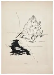 Sans titre by Yves Tanguy, circa 1927, Encre sur papier, sold Apr 2026