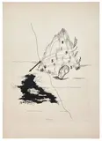 Sans titre by Yves Tanguy, circa 1927, Encre sur papier, sold Apr 2026