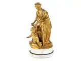 Venus Entwaffnet Armor by Louis-Simon Boizot, bronze, sold Dec 2015