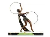 Untitled by Art déco-Figur, marble, sold Jul 2018