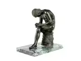 Untitled by Bronzefigur des Dornausziehers, bronze, sold Jun 2019