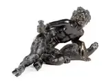 Untitled by Figur des Pan, bronze, sold Mar 2019