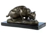 Luchs by Edward Keymes, bronze, offered Sep 2017