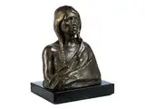 Büste Einer Indianerin by Laura Swing Kemeys, bronze, offered Sep 2017
