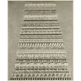 La tour de babel by Roman Opałka, 1968, etching, sold Jun 2024