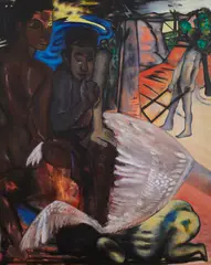 Untitled by Surendran Nair, 1991, Oil on canvas, sold Jun 2024