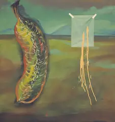 Blank Reminder by Sudarshan Shetty, 2005, Acrylic and oil on canvas, sold Jun 2024