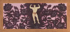 Health is Wealth by Nataraj Sharma, 1999, Oil and acrylic on canvas pasted on board, sold Jun 2024