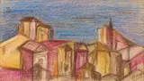Untitled by Sadanand Bakre, Pastel on paper, sold Mar 2024