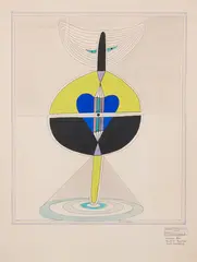 Untitled by Prabhakar Barwe, 1976, Mixed media on paper, sold Mar 2024