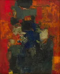 Untitled by S. H. Raza, Oil on canvas, sold Mar 2024