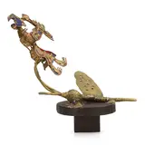 Untitled by S. Nandagopal, Welded copper, cast brass, iron and enamel, sold Mar 2024