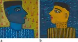 Yellow Curtain by Madhvi Parekh, Oil on canvas, sold Mar 2024