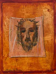 Untitled by Anjolie Ela Menon, Oil on Masonite, sold Mar 2024