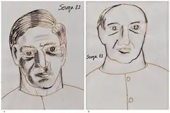 Untitled by F. N. Souza, Felt tip pen on paper, sold Mar 2024