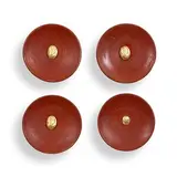 Untitled by Sadanand Bakre, Terracotta and gilding, sold Aug 2023
