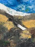 Untitled by Ram Kumar, Acrylic on canvas, sold Dec 2023